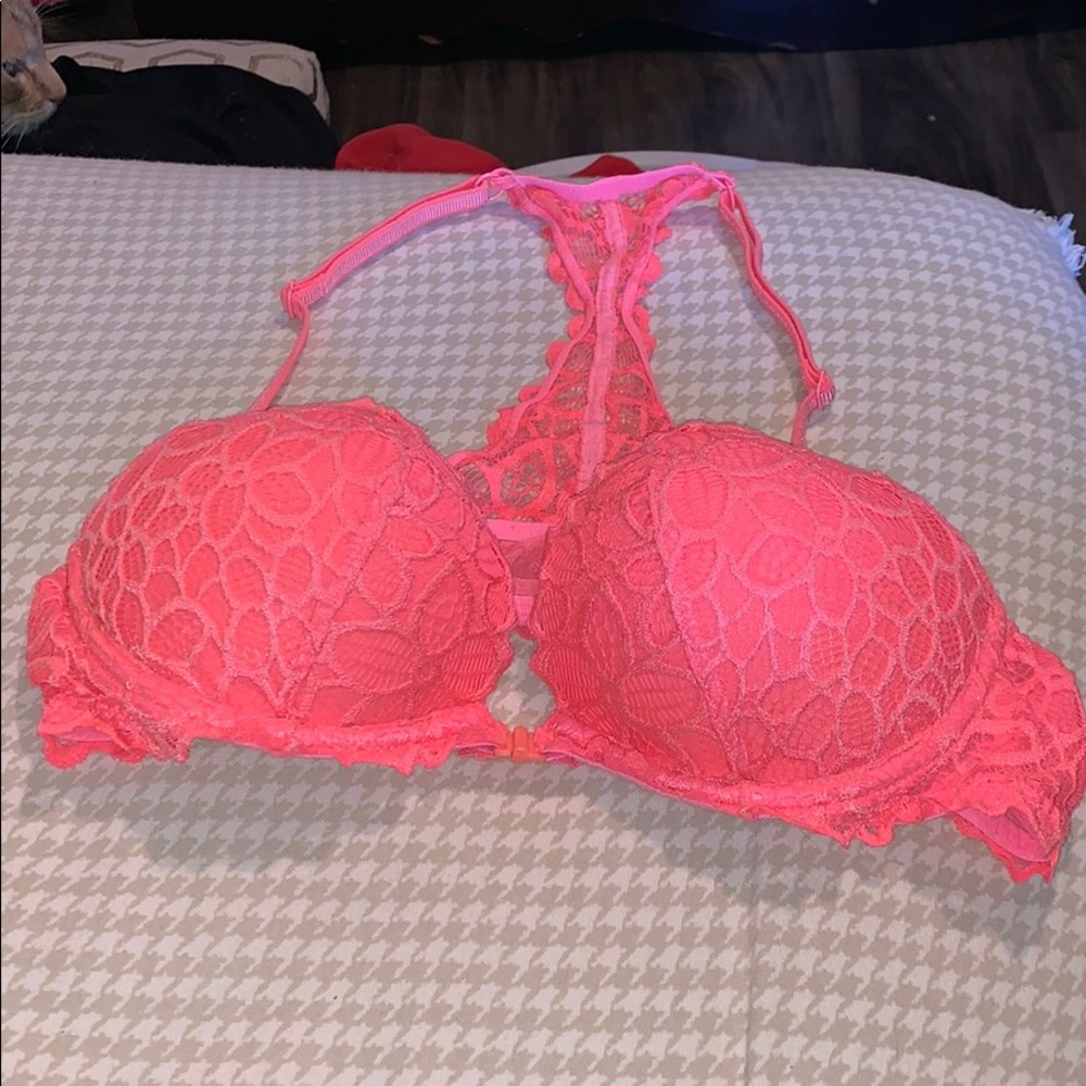 Pink bra